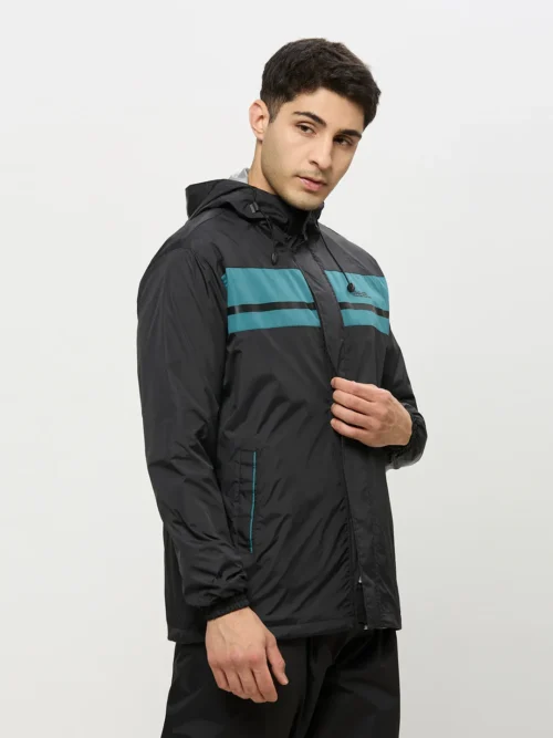 Zeel Men’s Waterproof Reversible Raincoat Jacket(JS401SPL)