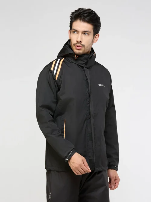 Zeel Men’s Waterproof Hooded Rain Coat(JS701)
