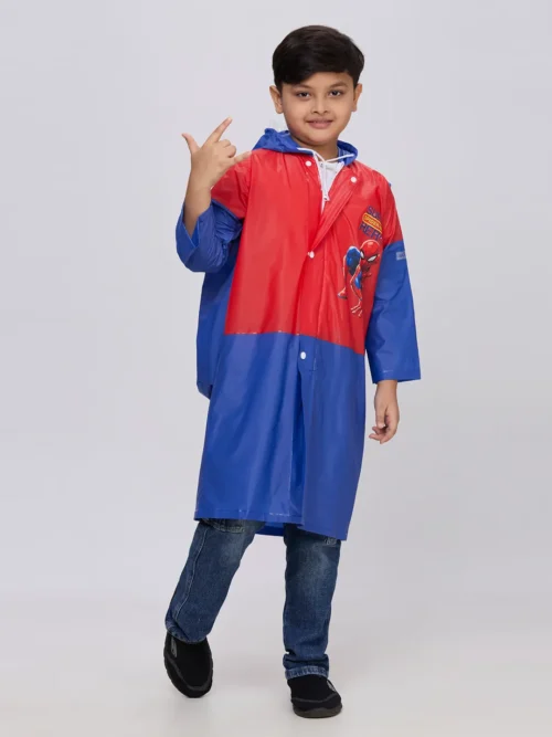 Rain Fighter Kids Waterproof Backpack Extension Raincoat(RB101)