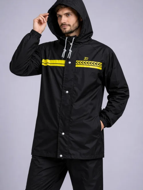 SUPER Waterproof Raincoat for Men with Hooded (AT-350)