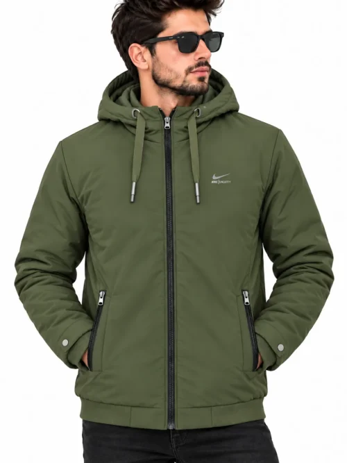 olive premium winter jacket for men  BS 3673