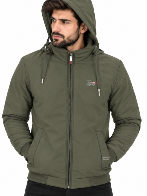 light military hooded winter jacket for men  BS 1781