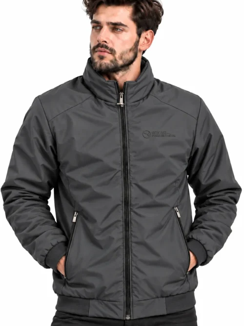Men's Winter Jacket – Premium Padded, Stand Collar BS_1783