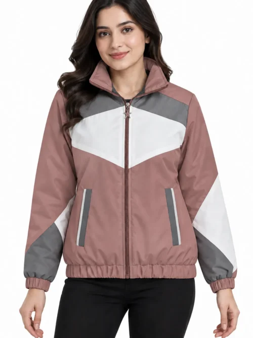 Dusty Rose Premium Winter Jacket for Women   BB 8500