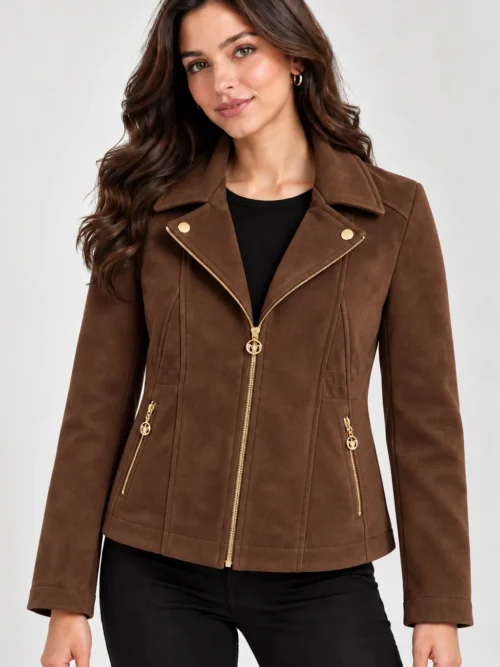 Premium brown winter jacket for women  AK 95151